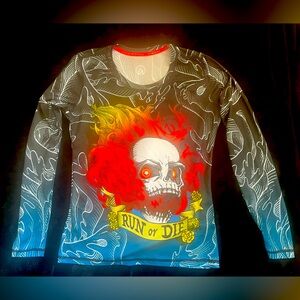INKnBURN Run or Die Long Sleeve Tech Shirt